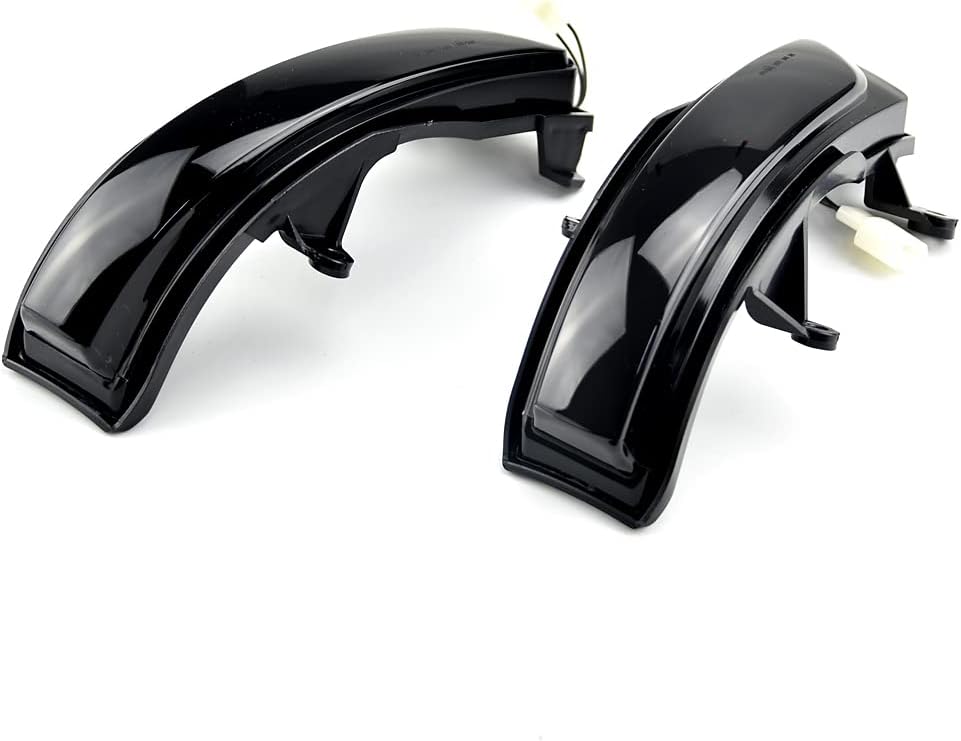 2pcs LED Dynamic Turn Signal Light Assembly Side Mirror Sequential Blinker Lamp Compatible with To-yota P-rado Land Cruiser FJ200 LC200 Facelift model, P-rado FJ150