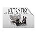 Pets-easy Stickers Attention au Chien Berger Allemand Travail