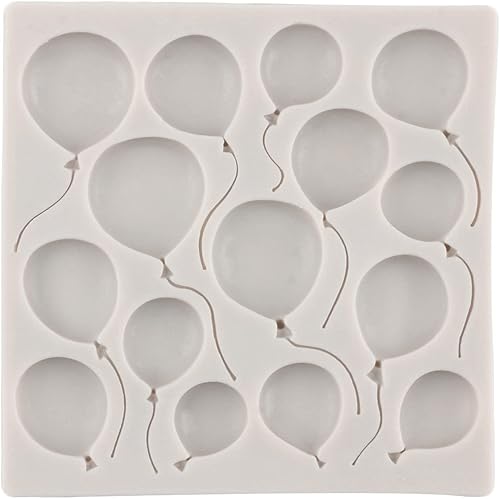 Miniatura 8 de TEYOULIN Moldes de silicona para globos, molde de chocolate para baby shower, decoración de pasteles, cupcakes, pasta de goma, arcilla polimérica,