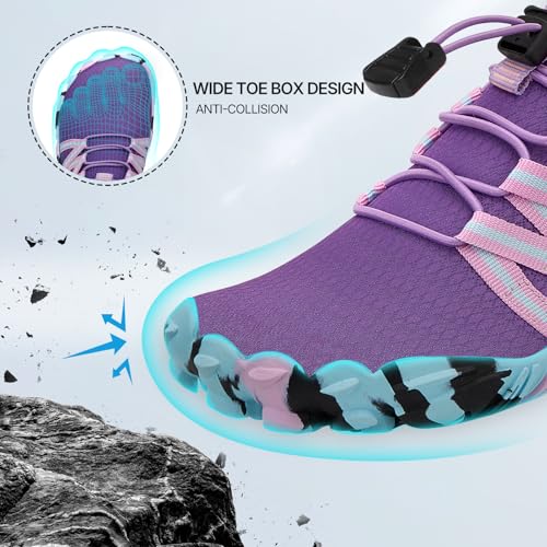 Image of ATHMILE Water Shoes for Men Women Quick Dry Aqua Shoes with Toe Protection