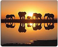 Vista 7 de Mugod Tapete para mouse para mujer, diseño de arte de tribu afrocéntrica, con base de goma antideslizante, para computadora, laptop, juegos, A01