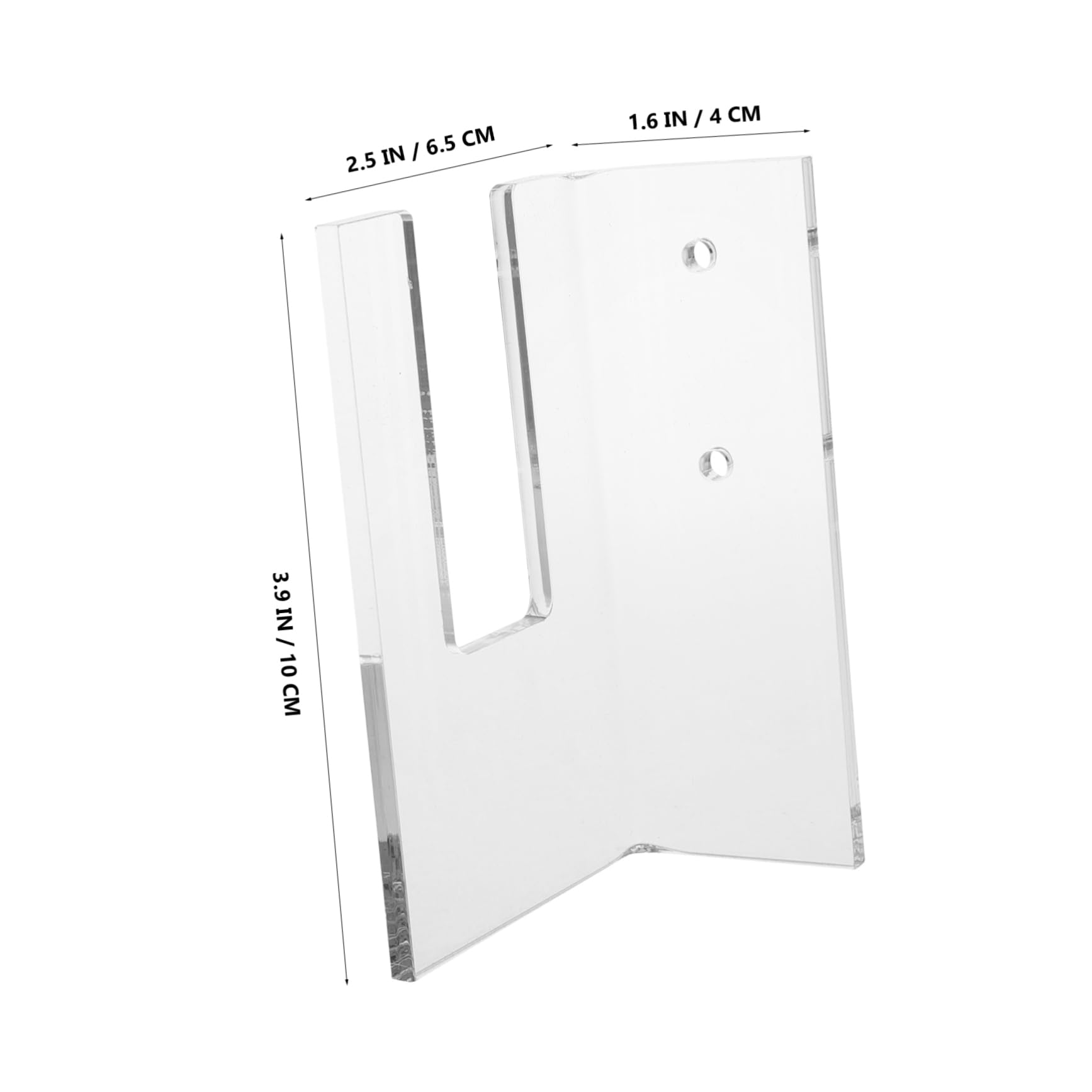 Garneck 1 Pair Skateboard Wall Mount Skateboard Ski Board Display Stand Snowboard Display Stand Snowboard Storage Holder Wall Mount Hangers Ice Skating Holders Transparent Acrylic