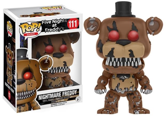 A Nightmare Freddy SPAWN COM フィギュア 訳あり品 Five Nights at Freddy's アクションフィギュア（Nightmare