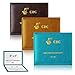 Covid Vaccine Card Holder Pack of 3 (4 x 3 Inches) Faux Leather Vaccine Card Protector Waterproof