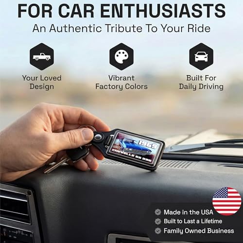 Image of Brotherhood Car Key Chain for Chevelle - Classic Models Keychain for Men and Women Gift Key Ring