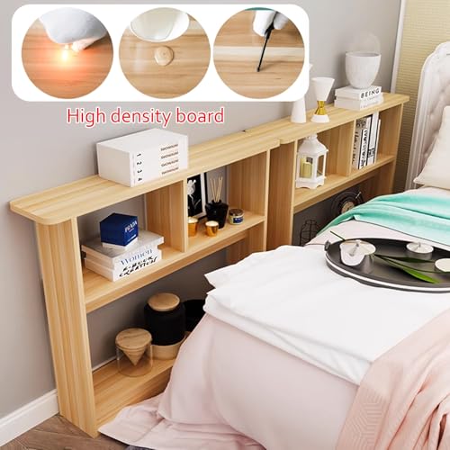 Mesa de sofá de 120 cm estrecha de madera para sala de estar 7