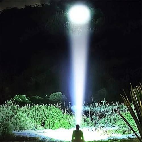 Image of LED Headlamp with Motion Sensor, Rechargeable Battery, Multi Modes, Adjustable Fit, Water-Resistant for Camping, Hiking, Night Work