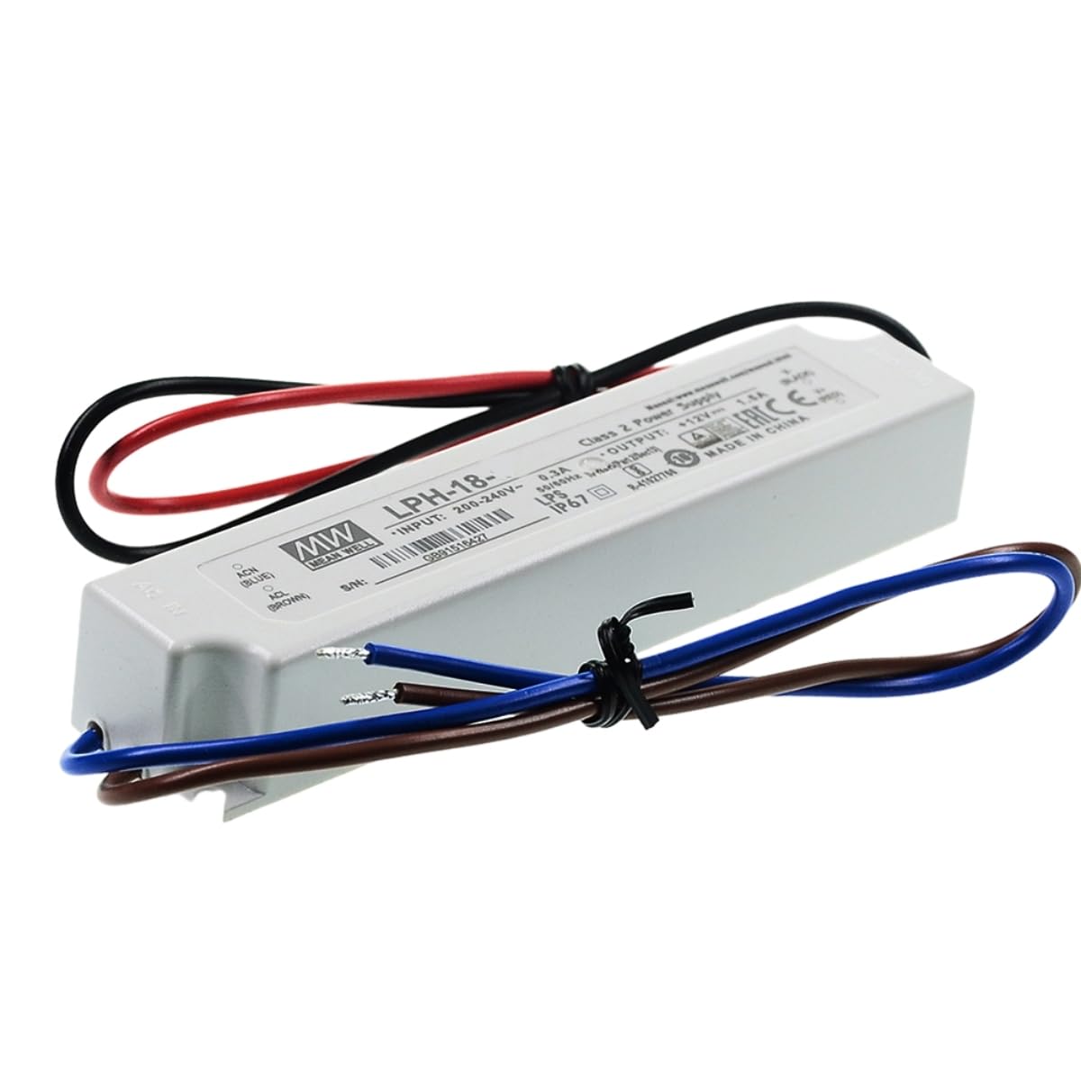 MEAN WELL LPHC 18W 700mA LED Driver LPHC-18-700 AC-DC Single Output