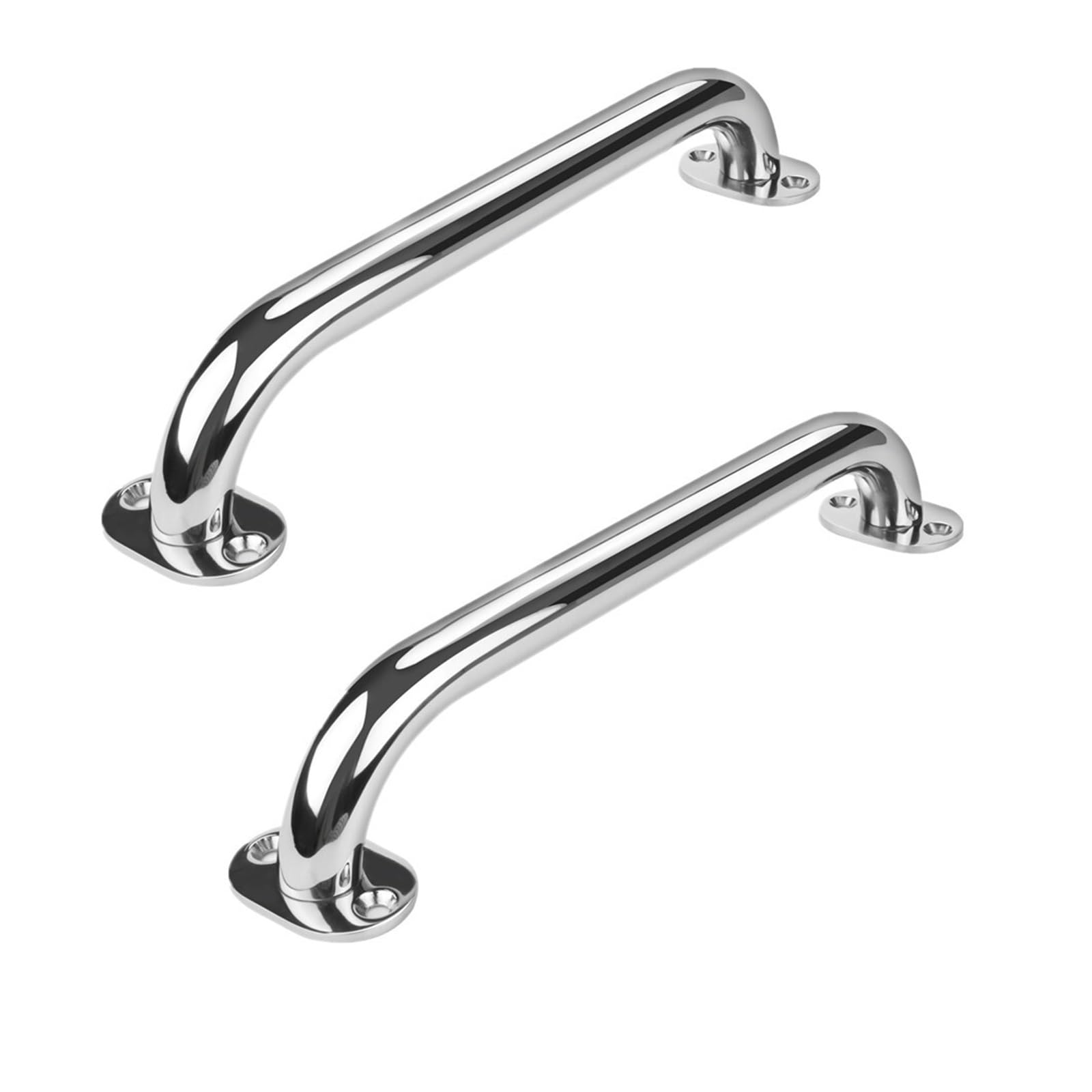 Caravan Door Lock, 2 X Stainless Steel 12“ Grab Handle Handrail Polished Boat/RV/Bath Boat Accessories Marine