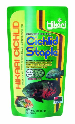 Hikari Cichlid Staple Floating Pellets Medium, 57g (B0054RUBP8) Amazon Price History, Amazon Price Tracker