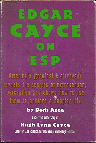 Edgar Cayce on Esp B001QGCQ22 Book Cover