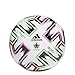 adidas Unisex-Adult Uniforia Ball, White/Black/Signal Green/Bright Cyan, 5