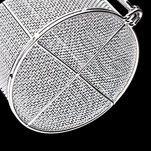 Frituurmand Roestvrijstalen fry mand ronde zeef Franse friet mand met intrekbare handvat voor friet, gebakken kip, noedels, etc. Frituurmanden - Image 5