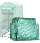 Amazon.com : Greenhouse Replacement Cover, 56×29×76 Inches PE Walk