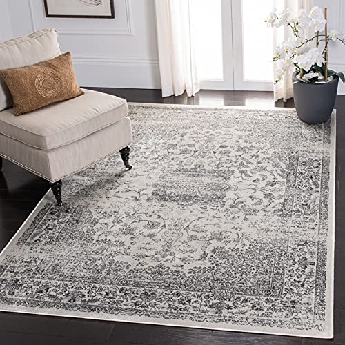 Tapete decorativo SAFAVIEH 5'3" x 7'7" Beige y gris