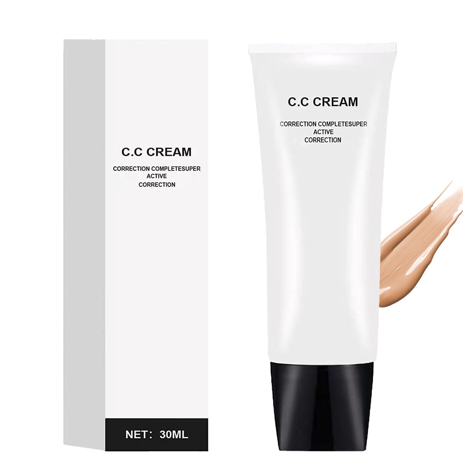 Cc Cream Self Adjusting For Mature Skin, Skin Adjusting CC Cream SPF 50, Cc Cream for Older Women, Cc Colour Correcting Self Adjusting for Moisturizer Cream (Natural)