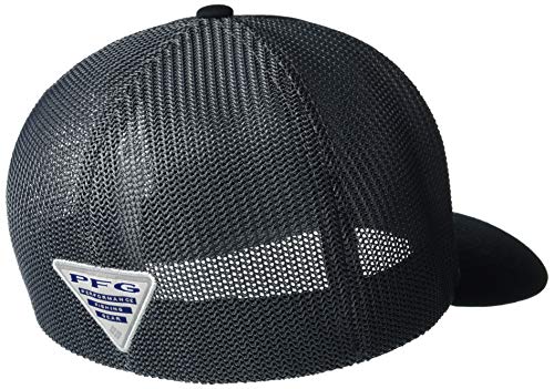 Columbia Youth Unisex Junior Mesh Ball Cap, Black/Graphite/Fish, One Size #TOP1