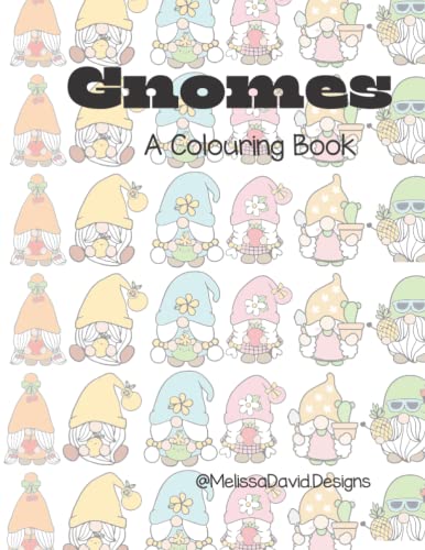  Gnomes: A Colouring Book