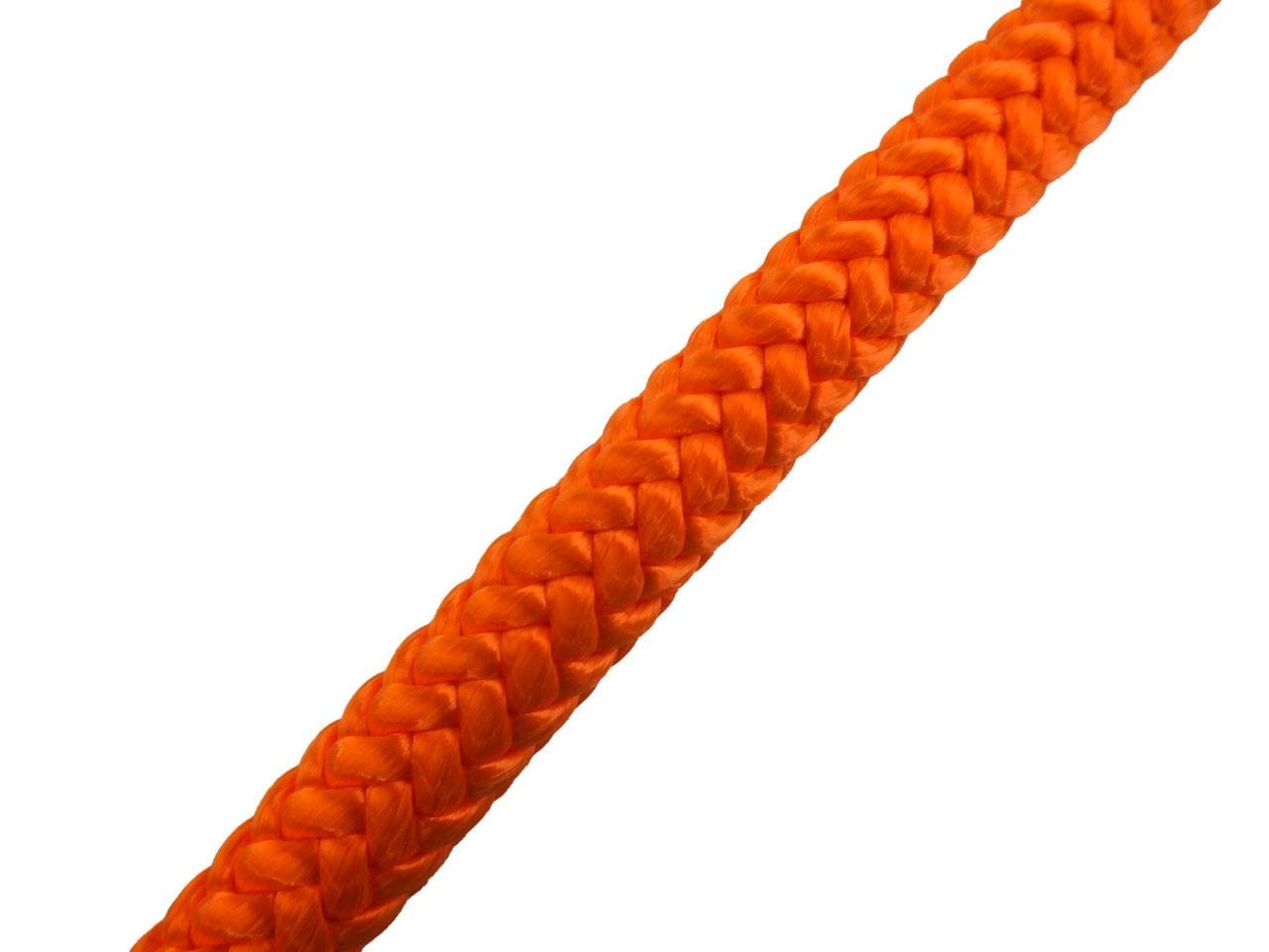 Kit de línea abatible con giro de aluminio - 1/2 pulgada (8 pies - 15 pies) | Calidad premium | Ideal para cordón de escalada, cinturón de liniero y cuerda