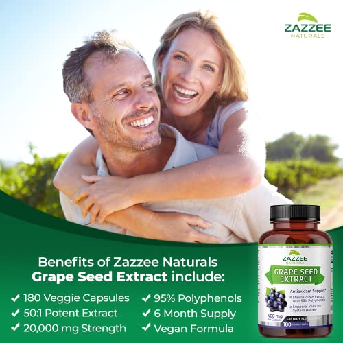 Zazzee GSE180400 High Strength Grape Seed 50:1 Extract thumb #1