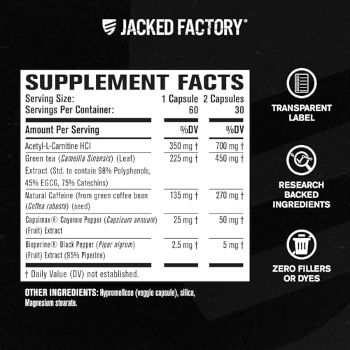 Jacked Factory Burn-XT Fat Burner