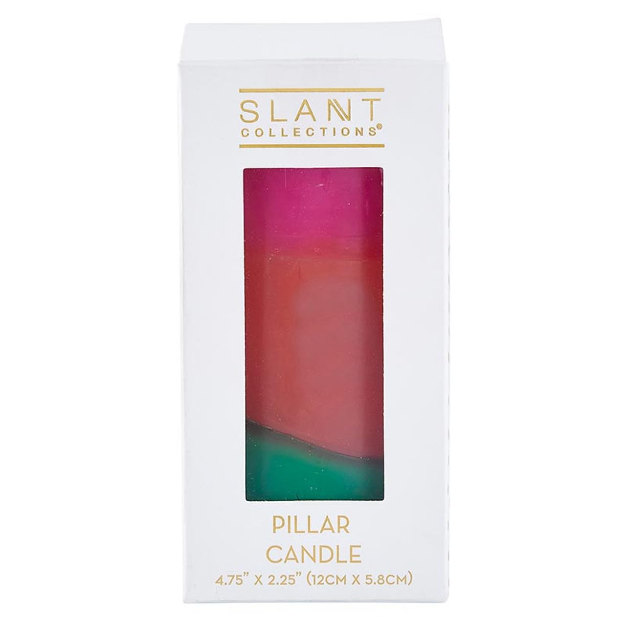 Cottage Garden PGC-06-37GD Happiness Comes from Within Pearlized Gold Tone 6 x 3 Inch Flickering Flame LED Glass Candle