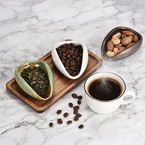 Vaso medidor de café de cerámica uxcell miniatura 5