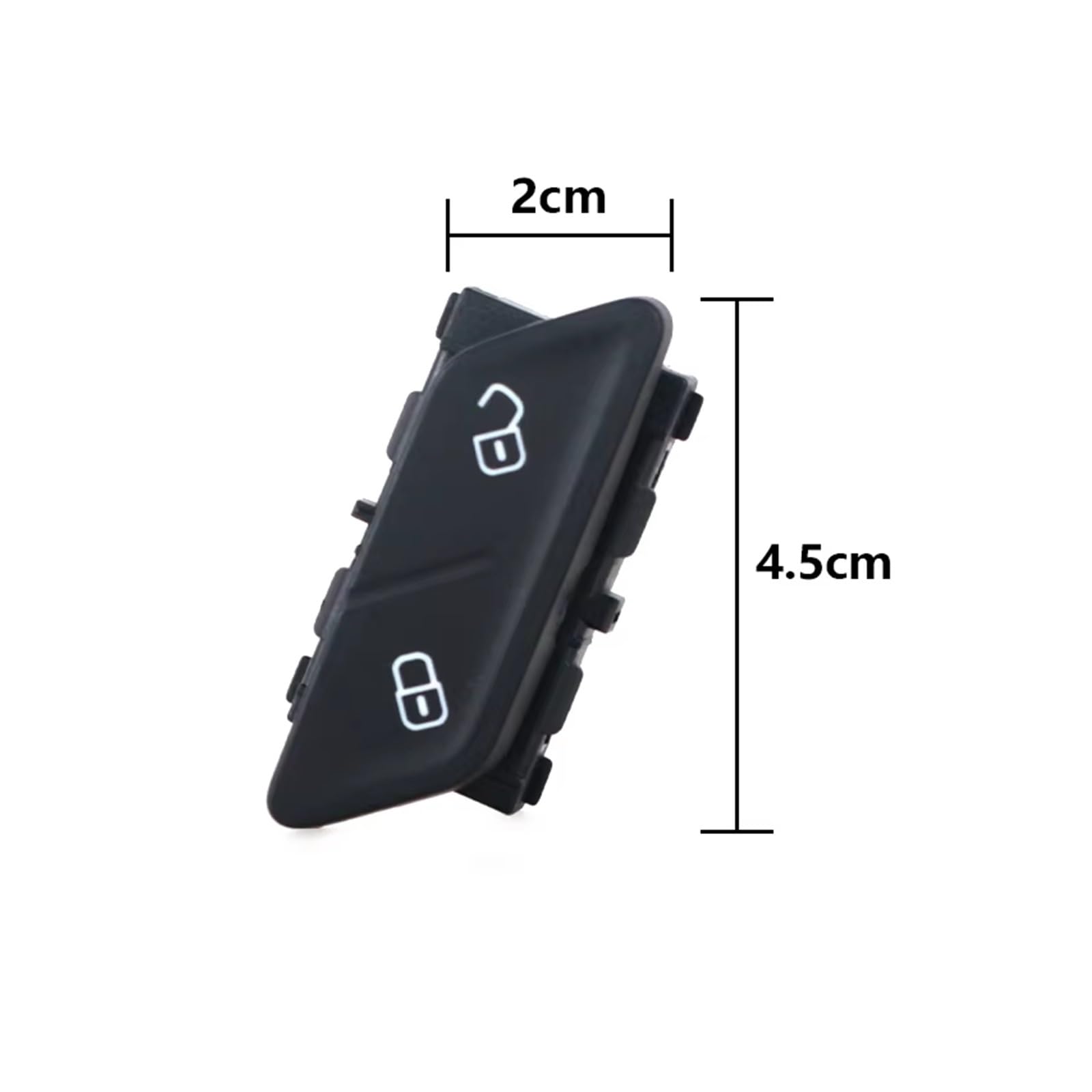Per VW Per Golf 7 .5 GTI GTD Rline Per E-Golf MK7. 2013-2020 Specchio Pieghevole Manopola Interruttore Controllo Centrale Porta Look Pulsante Commutazione Specchietto Retrovisore(No folding and lock)