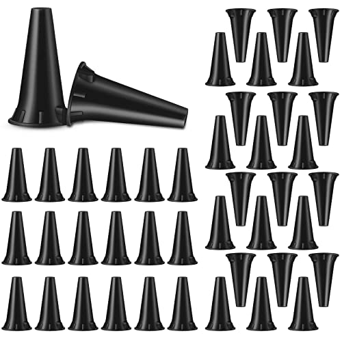 Treela 200 puntas de otoscopio desechables de plástico, espéculos de repuesto para otoscopios de diagnóstico para adultos (4,25 mm)