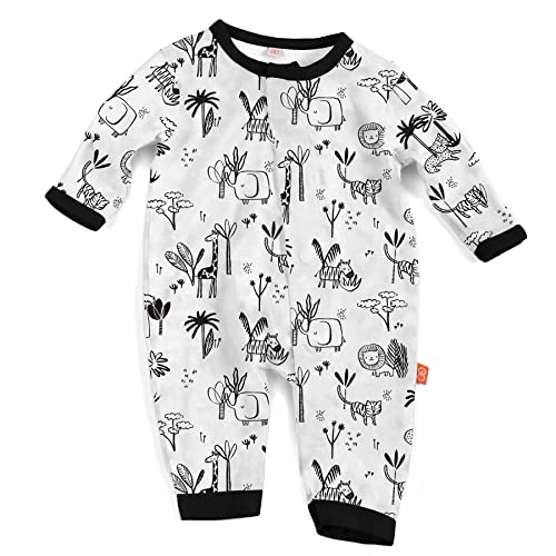 Magnetic Me Easy-Close Modal Coverall Jumpsuit You Had Me at Animal Safari 3-6 Months