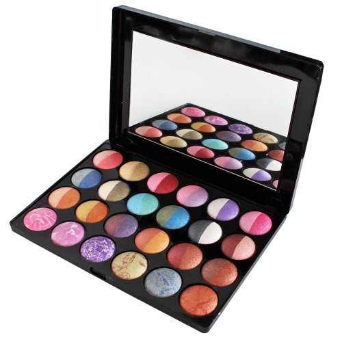 Winstonia 24 Color Shimmer Baked Eye Shadow Palette Eyeshadow Cosmetic