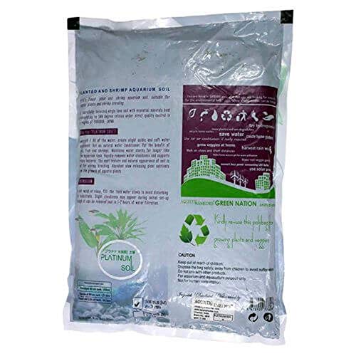 Aquatic Remedies Platinum Soil Substrate for Planted Aquarium - 1 L