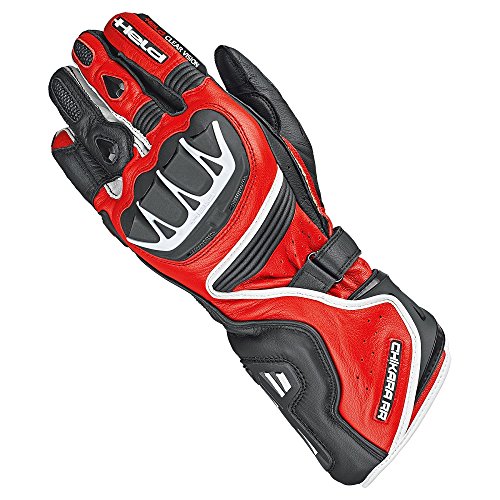 Motorcycle Held 2823 Chikara RR Gloves Black Red 09 Cover