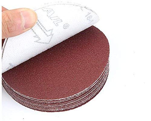 Disques De Ponçage, Grain 80 3000, 2"/50mm Avec Tige 1/4", 200 Pièces, Avec Tampon De Polissage