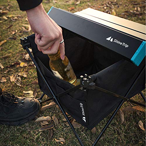 Leeofty Acessórios para mesa dobrável de alumínio para acampamento ao ar livre Bolsa de armazenament