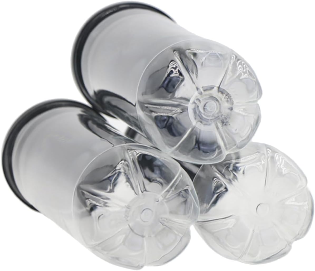 ibasenice Tennis Balls Storage Bottle Multi Function Container with Lid Transparent Design for Easy Viewing