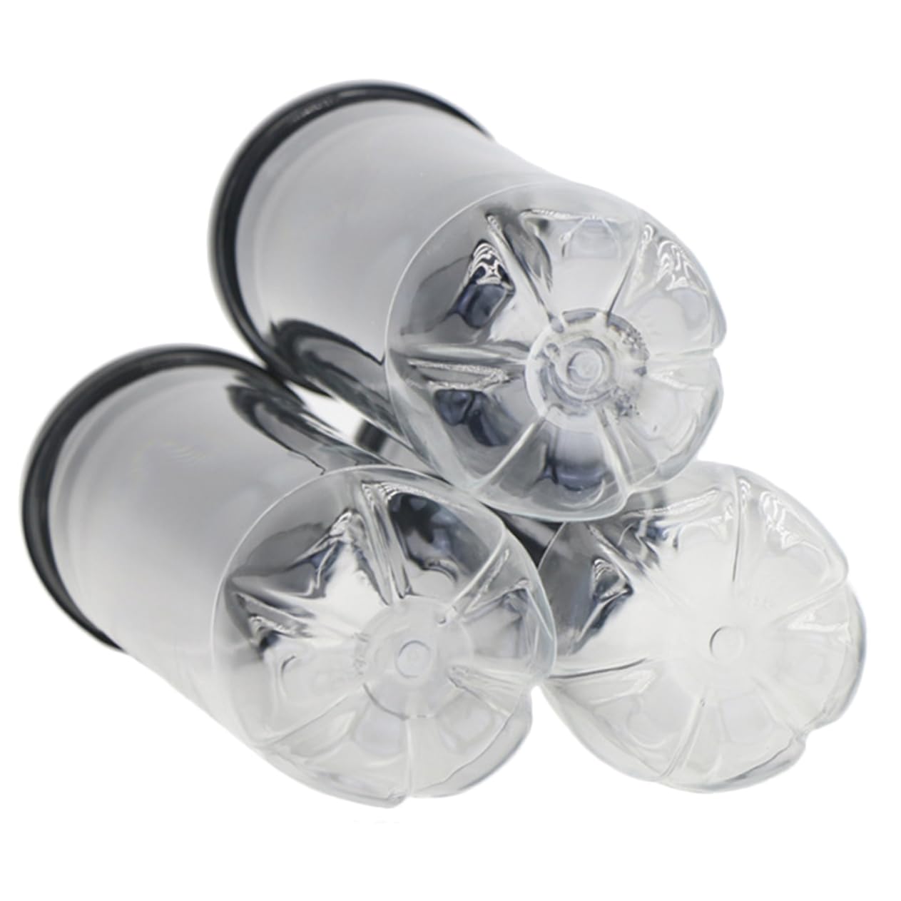 ibasenice 1set Tennis Balls Storage Bottle Multi Function Container with Lid Transparent Design for Easy Viewing Convenient Balls Holder for Tennis Players and Enthusiasts 3pcs