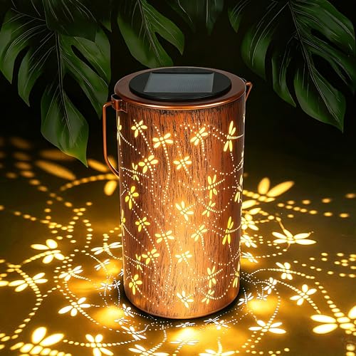 Dragonfly Solar Lanterns Outdoor Waterproof Birthday Gifts for Women