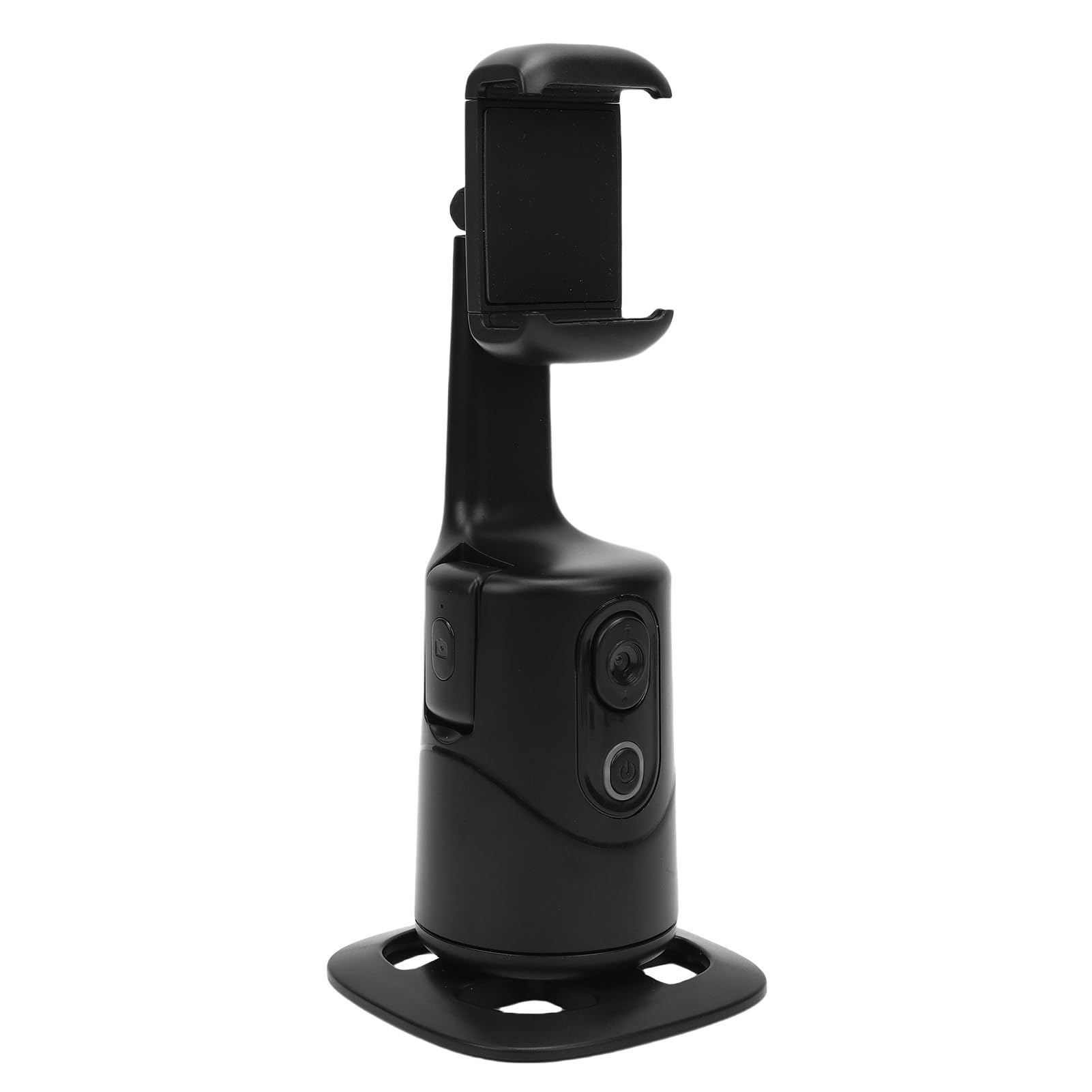 Cryfokt Supporto per Telefono con Rilevamento Automatico del Volto Treppiede con Rotazione Intelligente a 360° per Streaming Live Supporto Fotografico Intelligente Tutti gli Smartphone