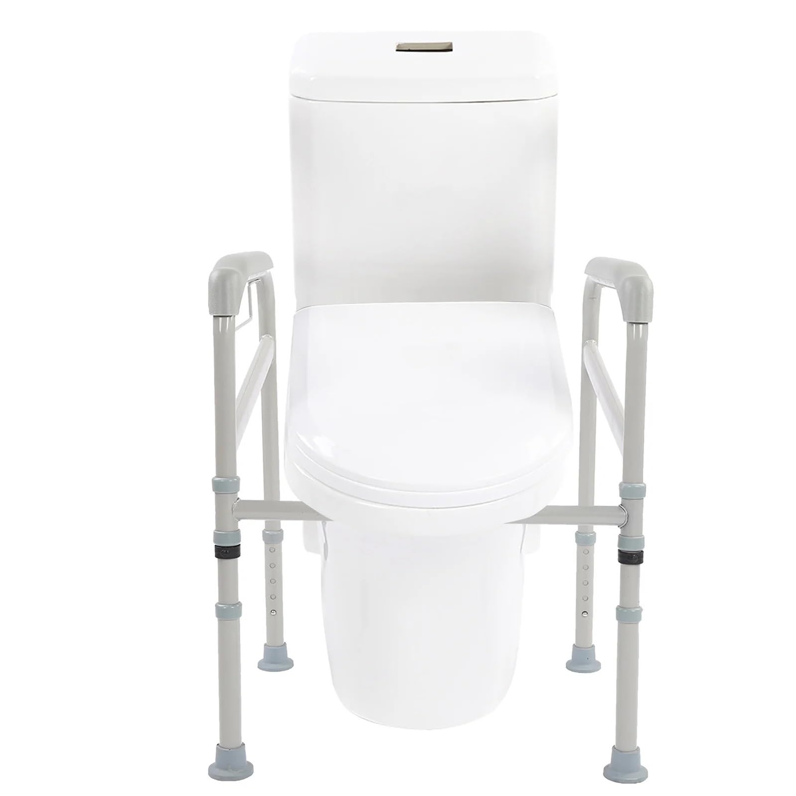 Mains Courantes De SéCurité pour Les Toilettes Main Courante Support Toilette sécurité réglable Main Courante handicapé Aide à la Saisie Handicap Toilette Bain Salle de Bain Main Courante