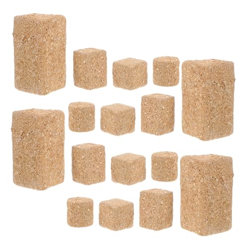 Mini balles de foin miniatures pour accessoires de poupée et loisirs créatifs de ferme
