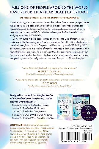 Image of Imagine the God of Heaven Study Guide: Five Sessions on Near-Death Experiences, God's Revelation, and the Love You've Always Wanted