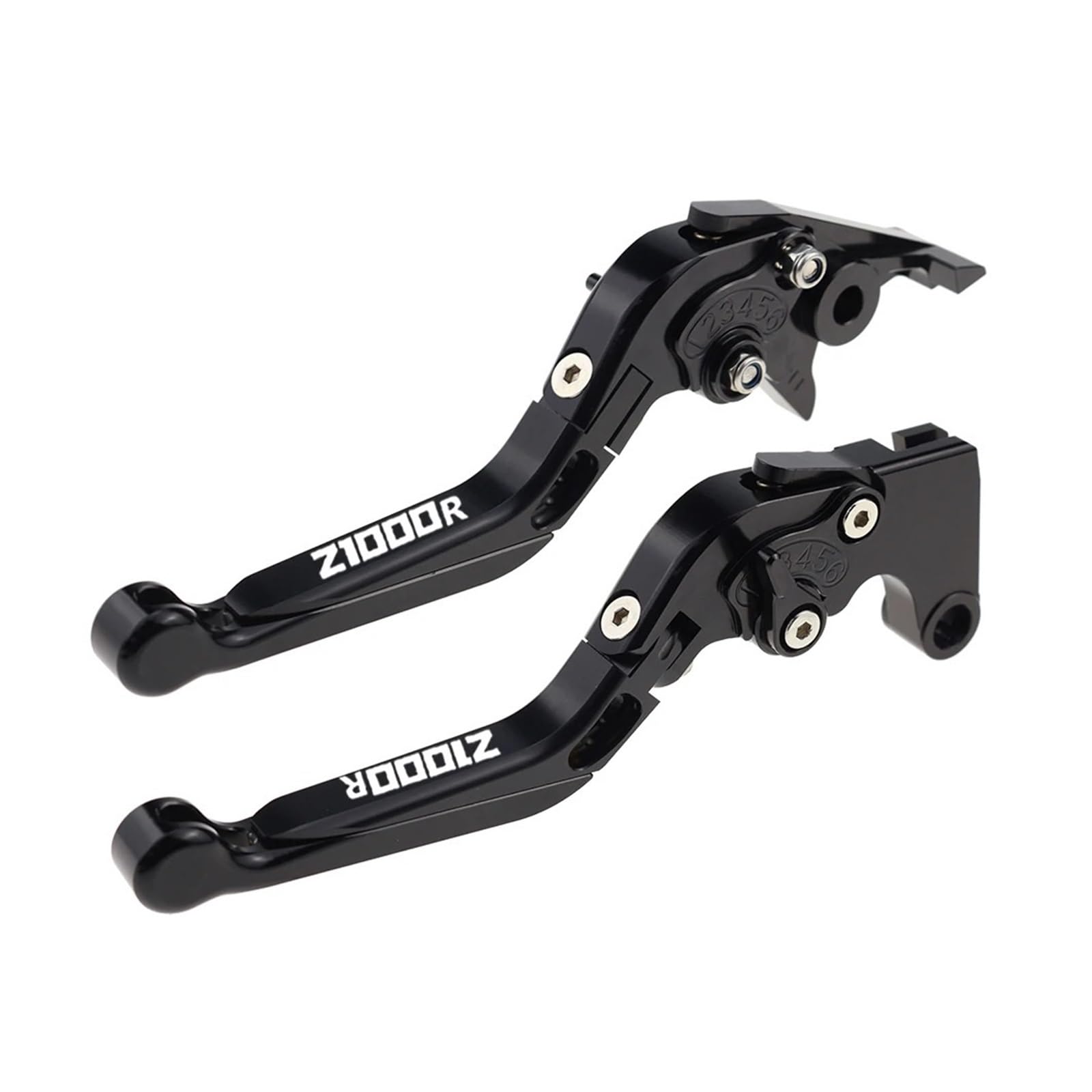 Yxbswbjd 55 Aluminum Alloy Folding Brake Lever For Z1000r Motorcycle Folding Extendable Brake Clutch Levers(55)