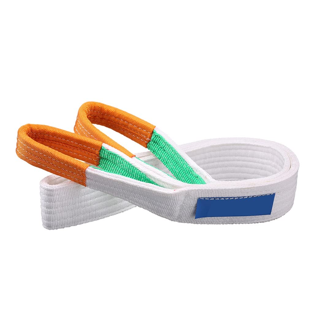 NGDFGR Lifting Sling 8 Tonne Duplex Polyester Webbing Lifting Cargo Sling Tow Strap Cargo Sling Rated Strap Lifting Straps For Hoist Durable Rigging Straps,8t-5M