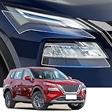 LUNQIN Car Headlight Protection Film for Nissan Rogue 2021 2022 2023 2024 2025 Auto Accessories Lucency Vinyl Exterior Decoration Self Adhesive Sheet Sticker Cover Tint Tail Light