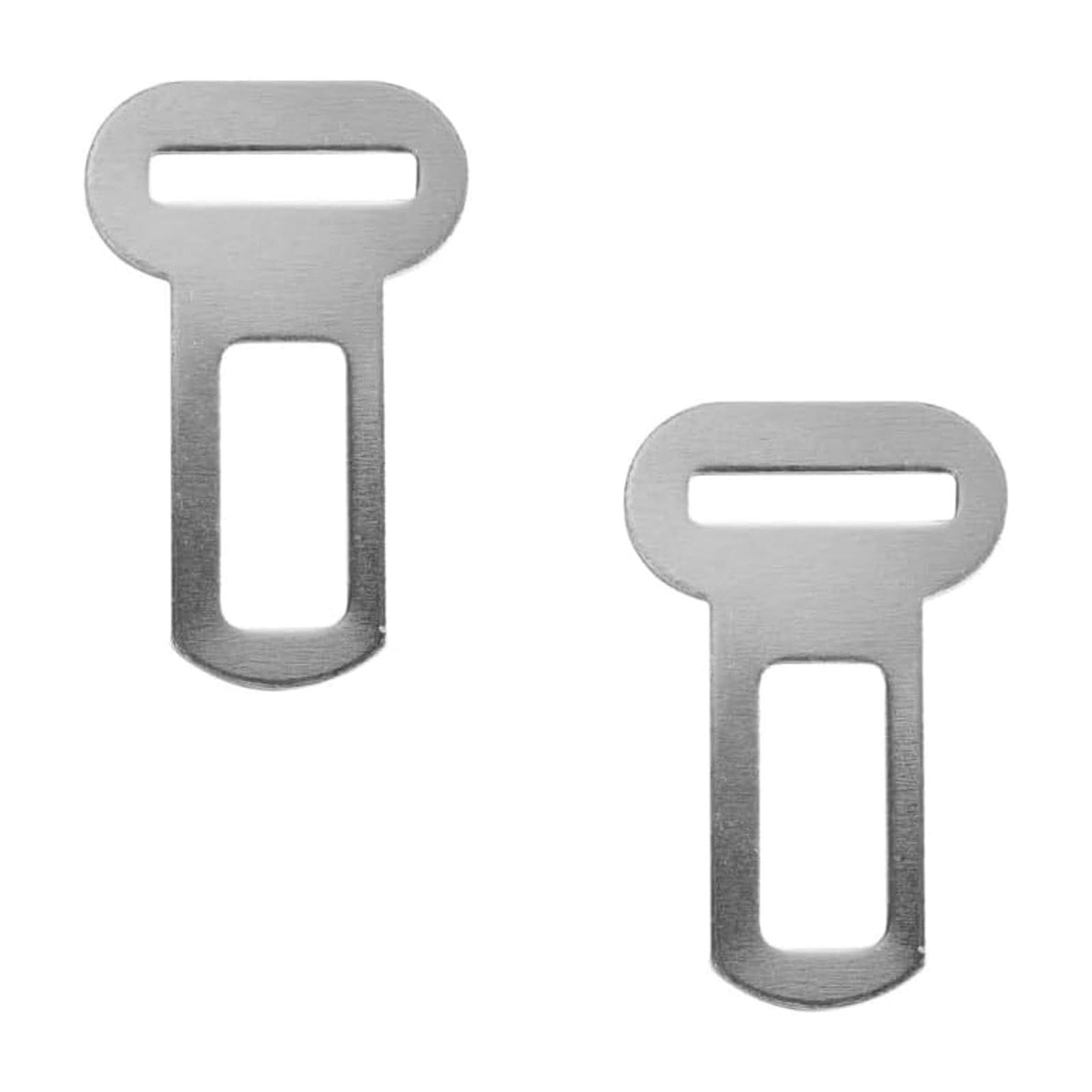 JYTDBCS 2pcs Car Seat Belt Restraints Connector Cat Pet Dog Auto Attachment Buckle Seatbelt Harness Seatbelt lock Metal Durable Strong Premium