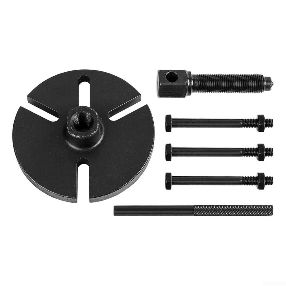 Herramienta extractora para motocicleta MAGNETO para extracción y reparación de volante con construcción de metal y conector hexagonal para mayor comodidad y compatibilidad