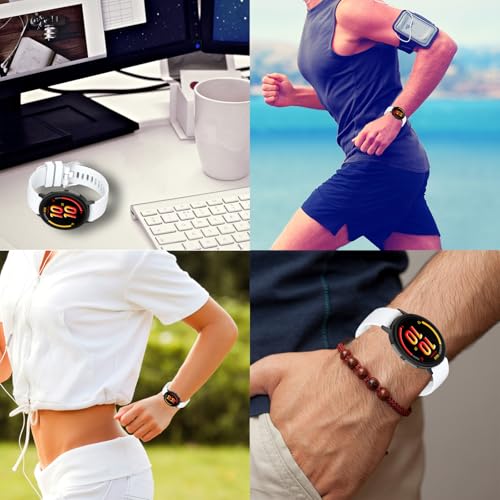 Correa para Garmin Bounce 2, silicona suave, blanca miniatura 7