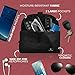 Running Buddy Fanny Packs for Women - 5.9 x 4 in, Black - Belt Bag & Running Belt for Men with Water-Resistant Magnetic Closure - Waist Pack for Running Gear & Phone Holder