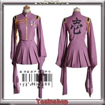初音ミク コスプレ衣装 千本桜風 Lサイズ ワインレッド色 着物 軍服 制服 V 初音ミク コスプレ衣装 千本桜風 Lサイズ ワインレッド色 着物